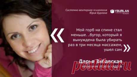 &quot;Мой горб на спине стал меньше&quot; Текст отзыва