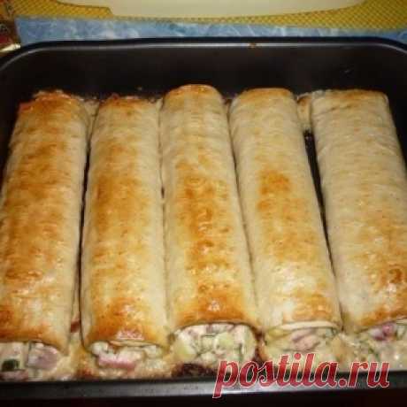ЗАКУСКА ИЗ ТОНКОГО ГРУЗИНСКОГО ЛАВАША