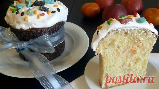Пасхальный кулич – пошаговый рецепт с фотографиями