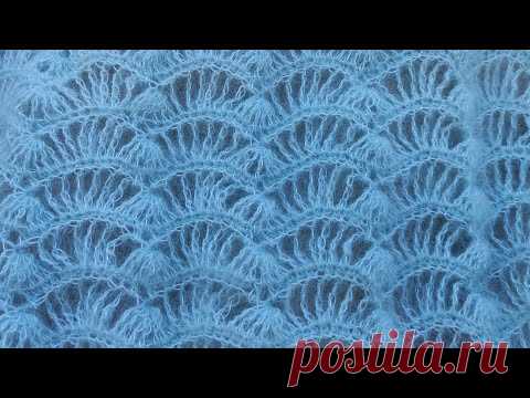 МК. Восхитительный палантин крюком