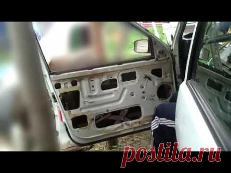 Ремонт двери Иж Ода 2126