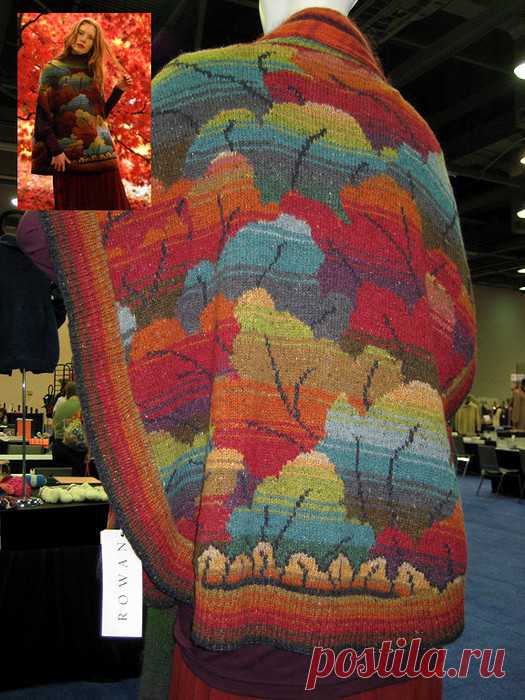 Patchwork от Kaffe Fassett. Пальто 2 + схемы.