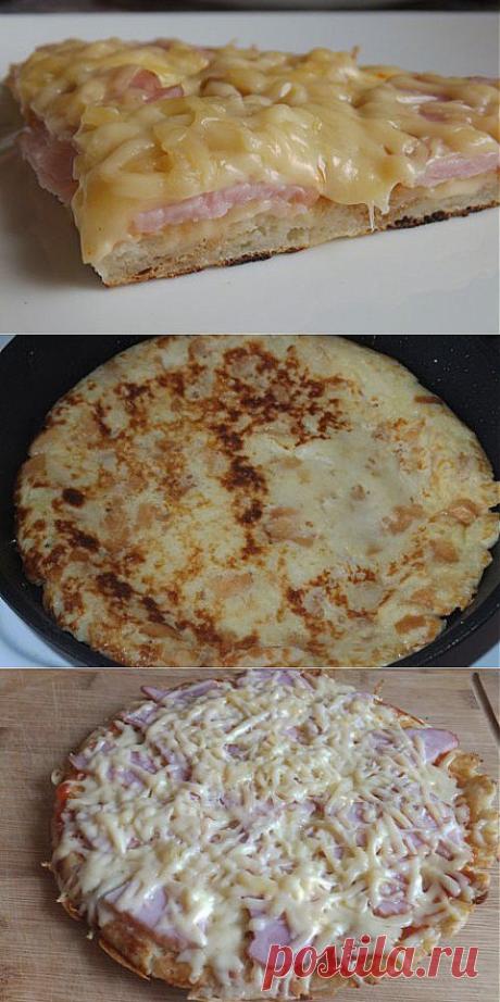 "Пицца" на сковороде | Четыре вкуса