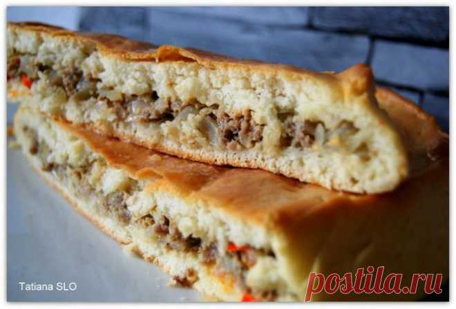 Мясной пирог по мотивам грузинского блюда 