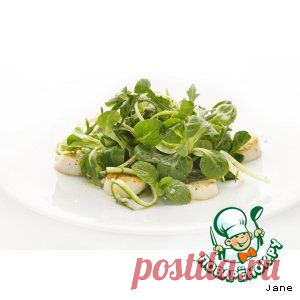 с морскими гребешками - кулинарный рецепт