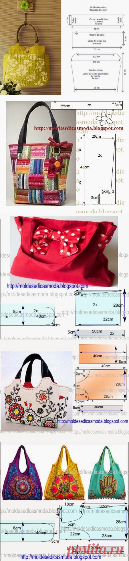 Сумочки — Сделай сам, идеи для творчества - DIY Ideas