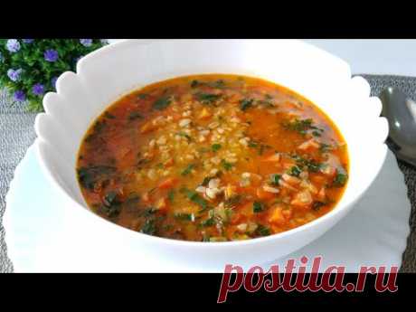 У вас есть стакан булгура? АНОМАЛЬНО ВКУСНО! Суп который едят все: и муж и дети, и добавки просят!!!
