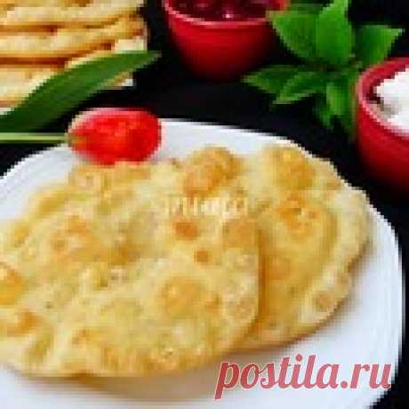 Лепешки простые Кулинарный рецепт