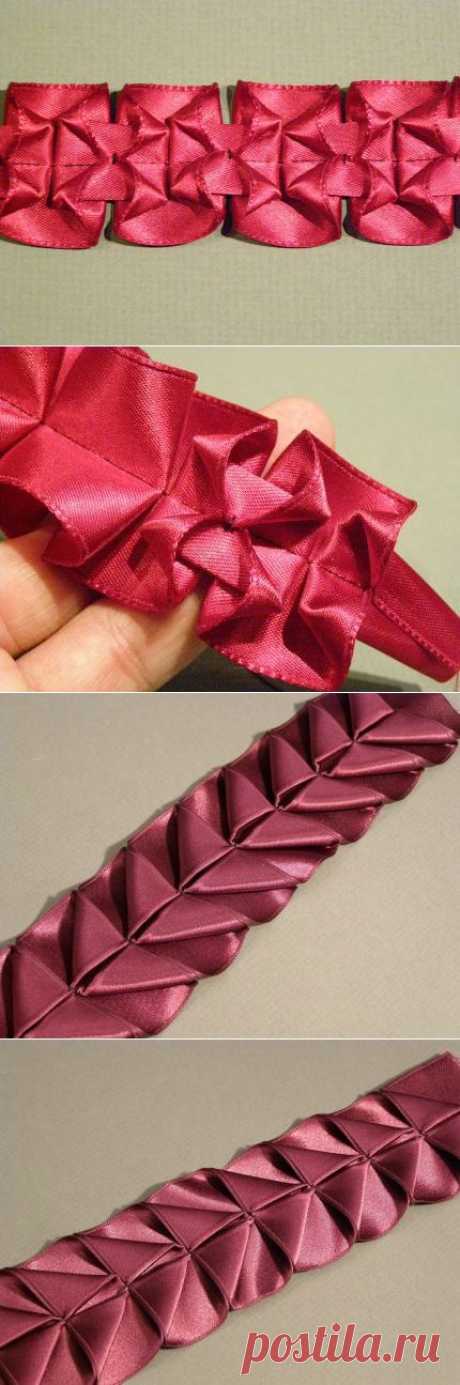 Три вида буфф на ленточках..