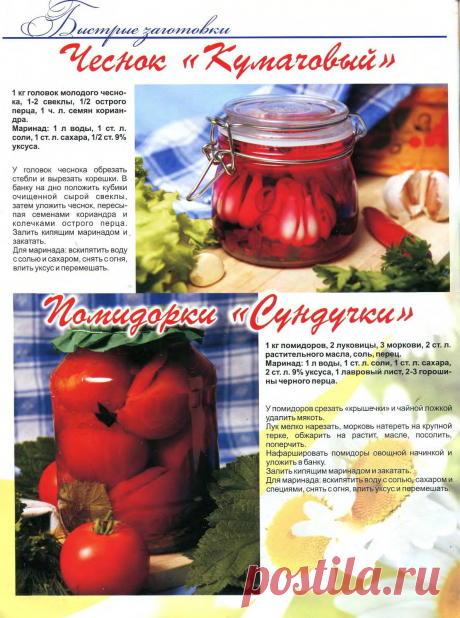 Коллекция рецептов