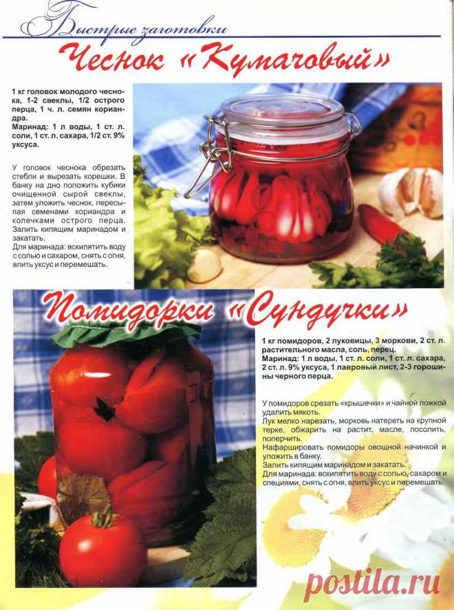 Коллекция рецептов