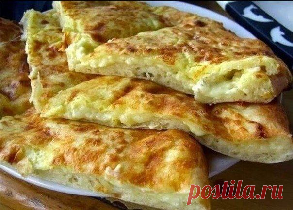 Быстрое хачапури к завтраку / Изысканные кулинарные рецепты