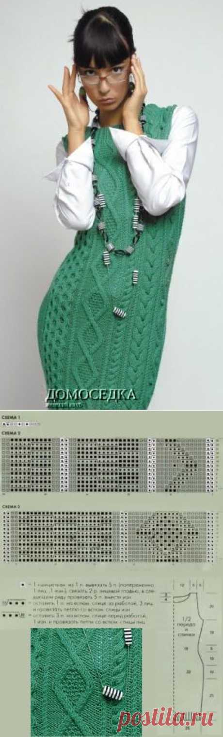 Зеленый сарафан | ДОМОСЕДКА
