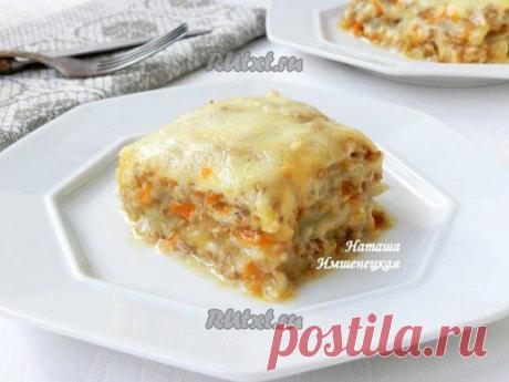 Лазанья с капустой от Наташи Имшенецкой
Лазанья с капустой - вариант сытного и вкусного мясного блюда. Одновременно напоминает украинские голубцы и итальянскую лазанью. Лазанья с капустой - очень вкусная, сочная, обязательно всем понравится. Отличная возможность удивить своих близких или гостей привычным блюдом, приготовленным по-новому.
Пошаговый рецепт с фото есть на нашем сайте https://rutxt.shorturl.com/node/4656
