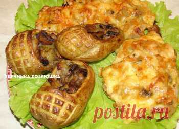 Картофельные лапти с начинкой - Перчинка хозяюшка
