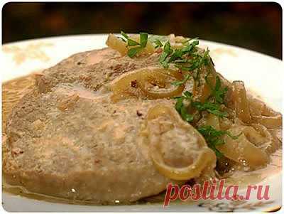 Мясные медальоны в сметанном соусе : Вторые блюда