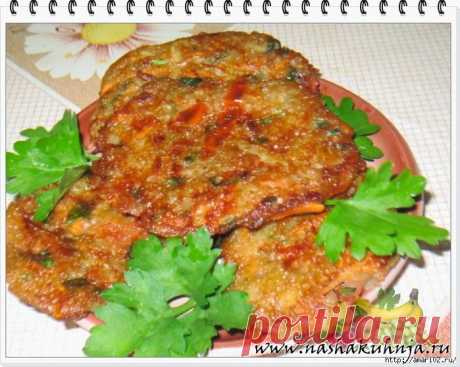 Овощные оладьи с кляром..