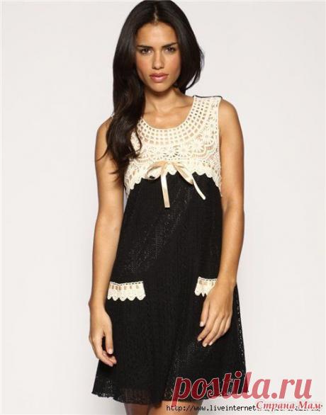 Комбинированные модели: ткань + крючок. - Все в ажуре... (вязание крючком) - Страна Мам