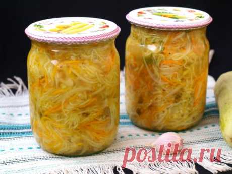 Кабачки по-корейски (готовим на зиму) Если вы любите остренькую еду, тогда вам стоит приготовить кабачки по-корейски. Это изумительно вкусная заготовка, которую вы обязательно полюбите. Приготовить закуску на зиму не составит труда, но в...