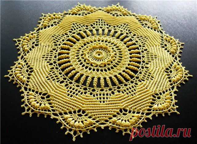 Садфетка "Ruby" из альбома Doilies with a Twist