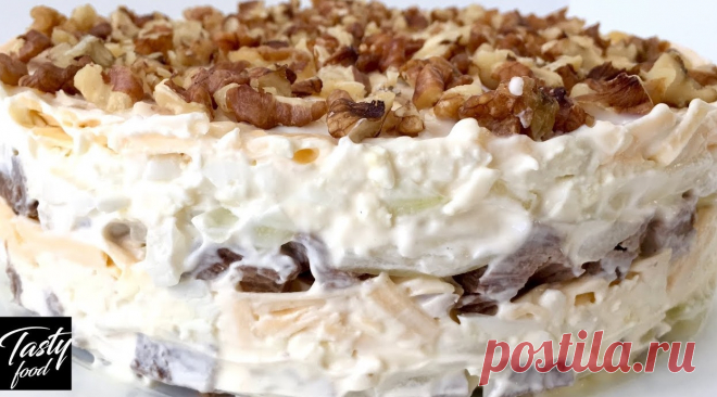 Салат «Мужской каприз» Простой салат с говядиной, который точно всем понравится. Для приготовления вам потребуются такие ингредиенты: — говядина, 600 г; — сыр, 300 г; — яйца, 6 шт; — лук, 2 шт; …