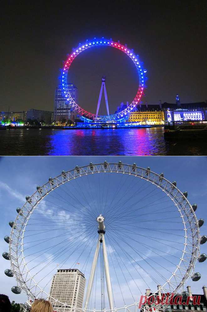 Колесо обозрения London Eye, достопримечательность Лондона | Столицы Европы