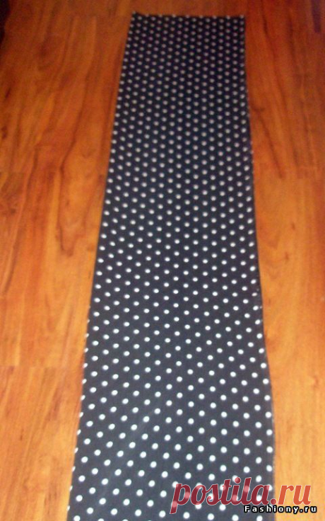 Шьем на лето симпатичное платье в горох. Мастер-класс.