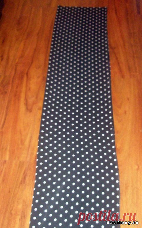 Шьем на лето симпатичное платье в горох. Мастер-класс.