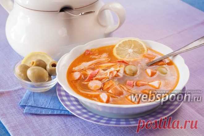 Солянка на курином бульоне рецепт с фото, как приготовить солянку на курином бульоне с колбасой на Webspoon.ru