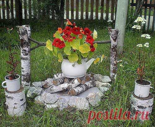 Необычные цветники своими руками: 15 интересных идей