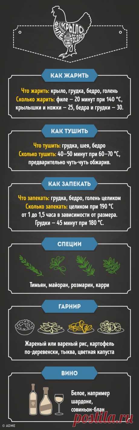 Гид по приготовлению блюд из курицы
