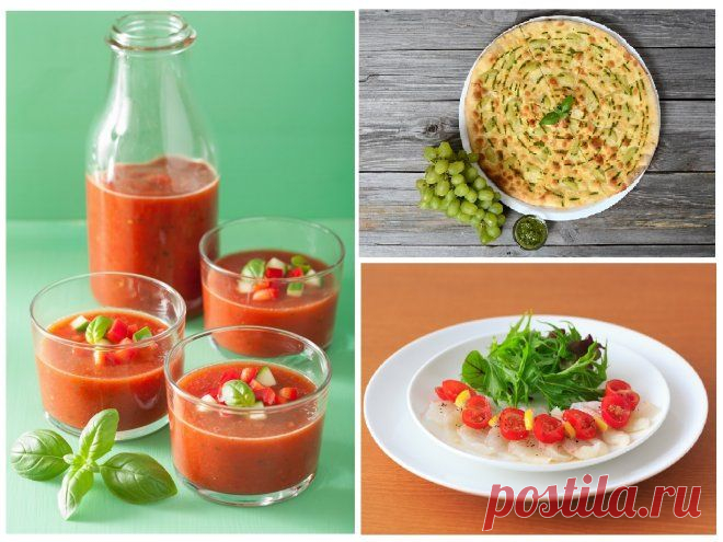 Фокачча, гаспачо и карпаччо – 3 блюда средиземноморской кухни