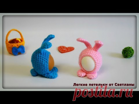 СУПЕР Пасхальный  кролик Мими крючком / Handmade