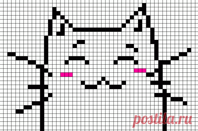 Картинки для срисовки по клеточкам (40 фото) ⭐ Забавник