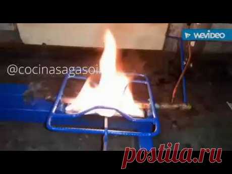 2do video. Encendido de cocina de gasoil/kerosene