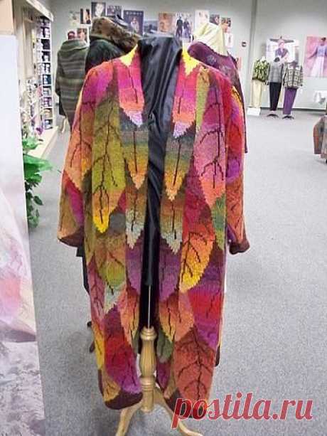 Patchwork от Kaffe Fassett. Пальто 2 + схемы.