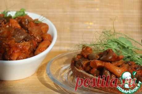 Вешенки, маринованные в томате, на сейчас – кулинарный рецепт