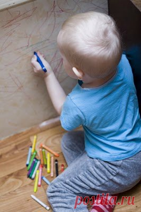 УБИРАЕМ РИСУНОК С ОБОЕВ