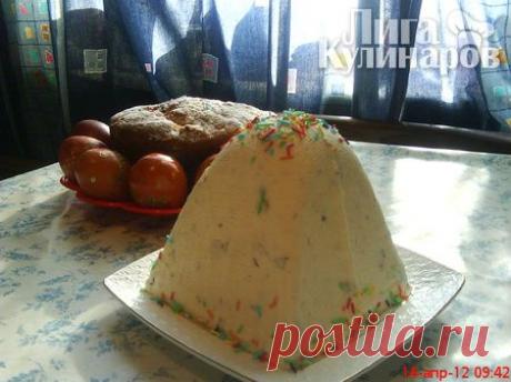 Творожная пасха (без сырых яиц и сливочного масла) | Домохозяйки