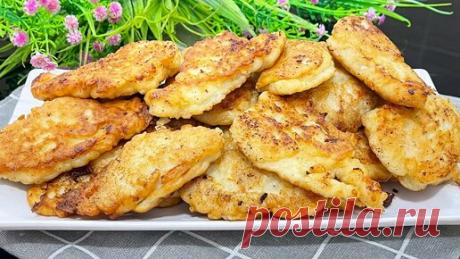 Uzbek_food | Ели готовлю куриное филе, то только так и никак по другому, благодаря луковому кляру мясо получается сочнейшим.
Рецепт
Куриное филе - 500 гр
Лук - 0,5 шт
Яйцо - 1 шт
Кефир - 130 мл
Соль - 0,5 чайной ложки
Чёрный перец - 1/3 чайной ложки
Масло растительное - 60 мл для жарки