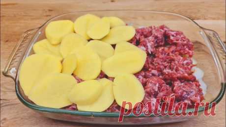 Вкусный и быстрый рецепт картофеля на ужин, быстро и легко приготовить