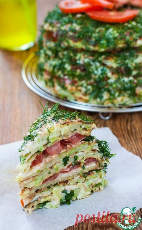 Кабачковый торт