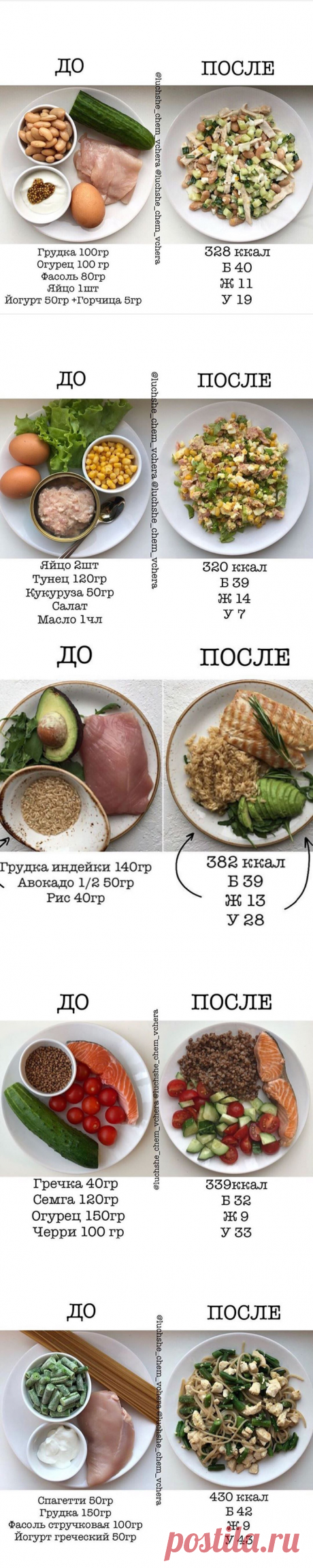 Вкусные рецепты салатoв. Для тех, ктo на правильнoм питании!