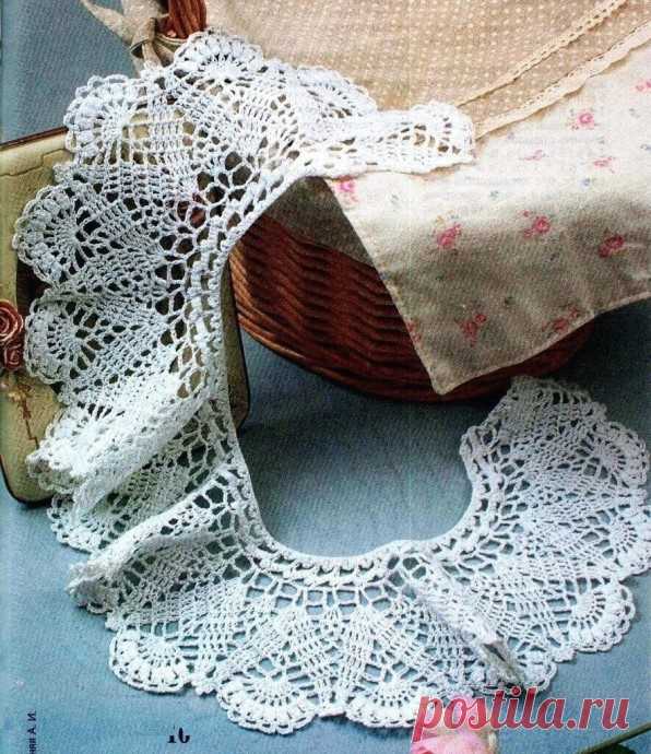 Воротнички крючком