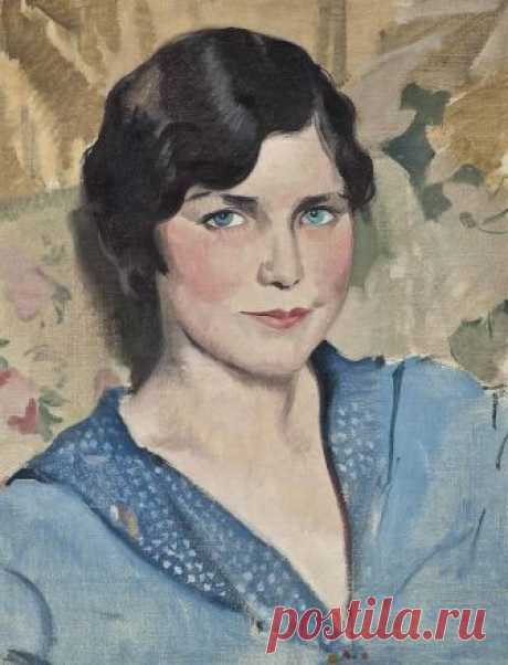 Художник Герберт Джеймс Ганн / Sir Herbert James Gunn (Шотландия, 1893-1964) и его картины