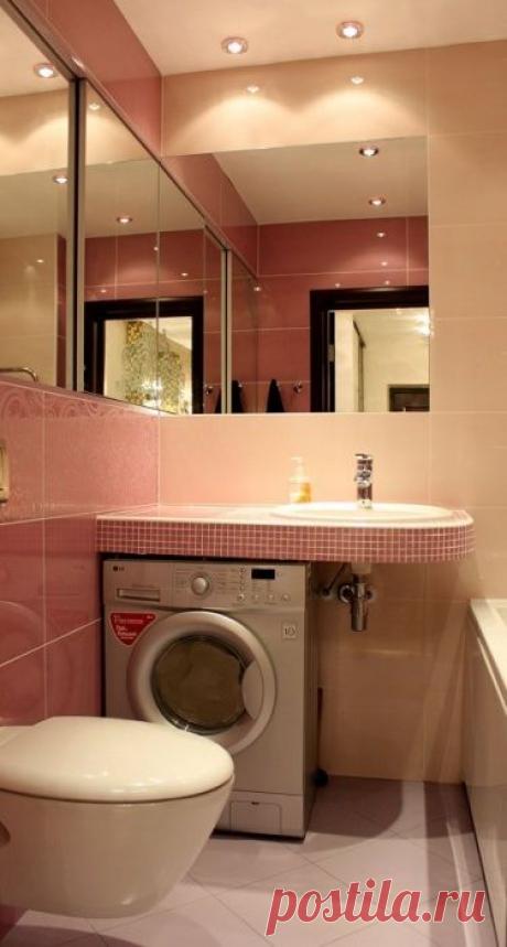 20 идей, как сделать чертовски привлекательной ванную размером с чулан