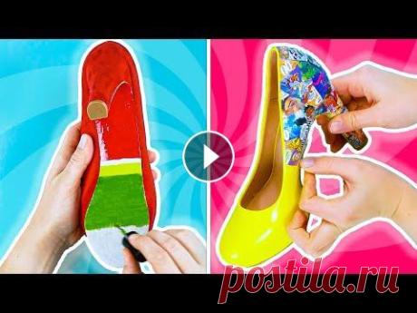Как Обновить Старую Обувь для Нового Сезона | Крутые Трюки и Идеи без Затрат ⬇ПОДРОБНОСТИ НИЖЕ⬇...
