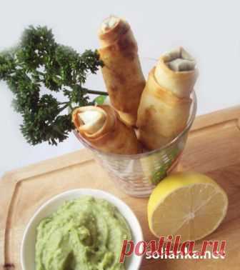 Закуски из лаваша