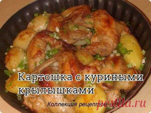 #ужин

- 800 грамм крылышек
- 500 грамм картофеля
Маринад:
- 1 столовая ложка майонеза
- 0.5 чайной ложки горчицы
- 1 столовая ложка соевого соуса
- Соль
- перец
- немного карри
- чеснок

1. Приготовить маринад.
2. Картофель и крылышки уложить в маринад и мариновать часа три.
3. Уложить в смазанную форму и запекать запекать при температуре 220 градусов минут 40.