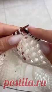 🧶 Ажурный узор